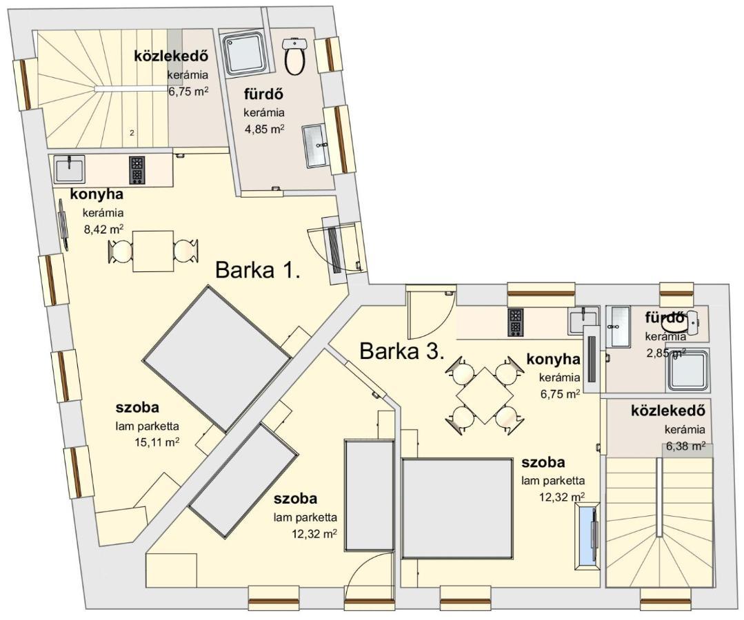 Barka Apartman Eger Zewnętrze zdjęcie
